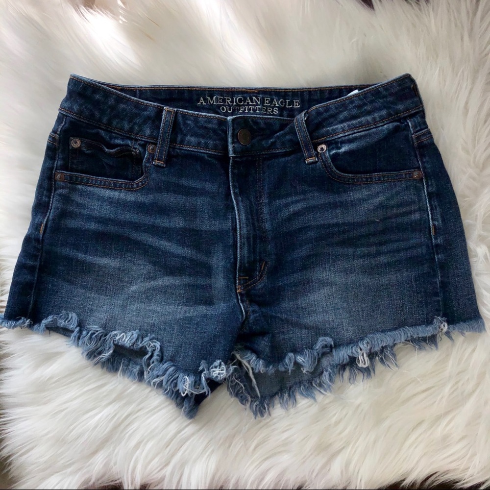 AEO Vintage Hi-Rise Festival Shorts
